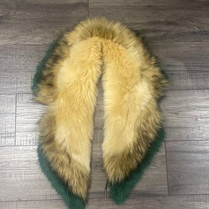 MARC CAIN FAUX FUR COLLAR